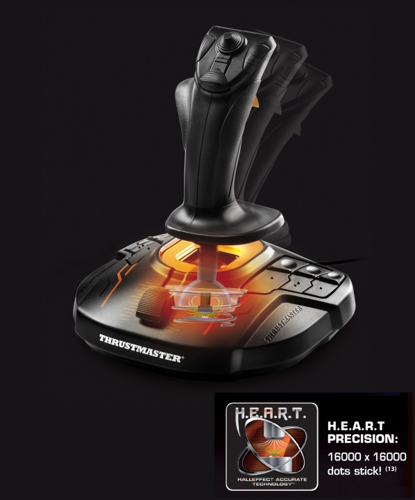 ThrustMaster T.16000M Joystick (vihreä) ryhmässä TIETOKOONET & TARVIKKEET / GAMING / Tarvikkeet pelaamiseen @ TP E-commerce Nordic AB (C93572)