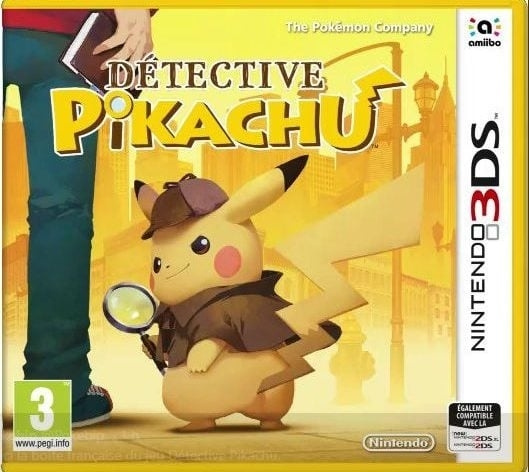 Nintendo Detective Pikachu (3DS) ryhmässä KODINELEKTRONIIKKA / Pelikonsolit & Tarvikkeet / Nintendo 3DS @ TP E-commerce Nordic AB (C93573)