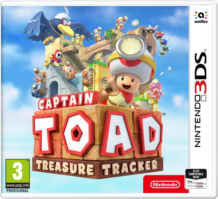 Nintendo Captain Toad: Treasure Tracker (3DS) ryhmässä KODINELEKTRONIIKKA / Pelikonsolit & Tarvikkeet / Nintendo 3DS @ TP E-commerce Nordic AB (C93574)