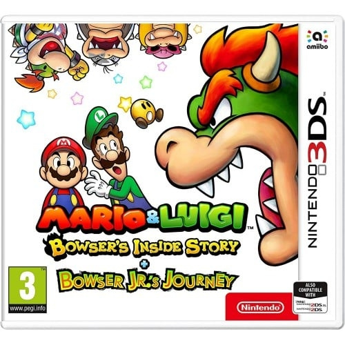 Nintendo Mario & Luigi Bowser\'s Inside Story + Bowser Jr\'s Journey (3DS) ryhmässä KODINELEKTRONIIKKA / Pelikonsolit & Tarvikkeet / Nintendo 3DS @ TP E-commerce Nordic AB (C93582)