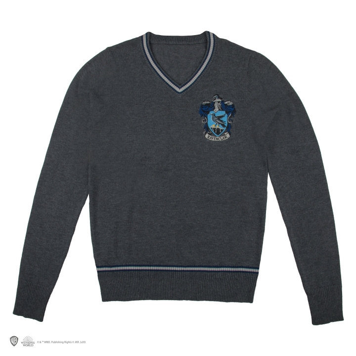 Harry Potter ravenclaw - Harmaa neulepusero - X-Small (X-kokoinen) ryhmässä URHEILU, VAPAA-AIKA JA HARRASTUS / Tarvikkeet / T-paidat @ TP E-commerce Nordic AB (C93675)