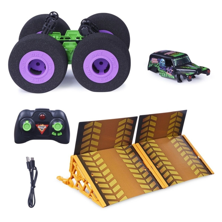 Monster Jam RC Ramp Champ - Haudankaivaja (6064645) ryhmässä LELUT, TUOTTEET LAPSILLE JA VAUVOILLE / Radio-ohjattava / Radio-ohjattavat autot @ TP E-commerce Nordic AB (C93685)