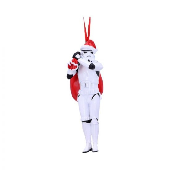 Nemesis Now Stormtrooper Joulupukin säkki roikkuva koriste 13cm ryhmässä LELUT, TUOTTEET LAPSILLE JA VAUVOILLE / Leikkikalut, Askartelu &Pelit / Figuurit, miniatyyrit ja tarvikkeet @ TP E-commerce Nordic AB (C93733)