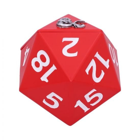 Nemesis Now Dungeons & Dragons D20 noppalaatikko 13.5cm ryhmässä URHEILU, VAPAA-AIKA JA HARRASTUS / Hauskat tavarat / Keräilyesineet @ TP E-commerce Nordic AB (C93749)