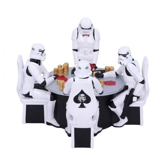 Nemesis Now Stormtrooper pokerinaama 18.3cm ryhmässä URHEILU, VAPAA-AIKA JA HARRASTUS / Hauskat tavarat / Keräilyesineet @ TP E-commerce Nordic AB (C93751)