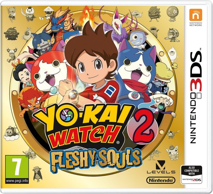 Nintendo Yo-Kai Watch 2: Fleshy Souls (3DS) ryhmässä KODINELEKTRONIIKKA / Pelikonsolit & Tarvikkeet / Nintendo 3DS @ TP E-commerce Nordic AB (C93759)