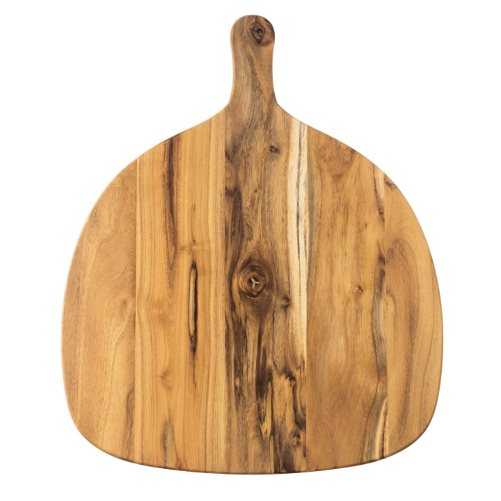 RAW Teak Wood - Pizza / tarjoilulauta - 46 x 37,8 cm (15472) ryhmässä KOTI, TALOUS JA PUUTARHA / Keittiövälineet / Muut keittivälineet @ TP E-commerce Nordic AB (C93782)