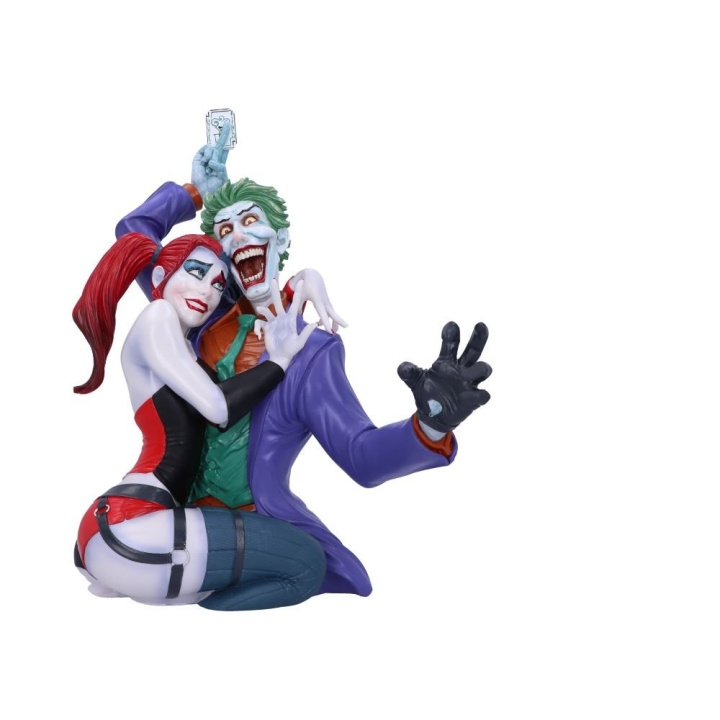 Nemesis Now The Joker ja Harley Quinn rintakuva 37.5cm ryhmässä URHEILU, VAPAA-AIKA JA HARRASTUS / Hauskat tavarat / Keräilyesineet @ TP E-commerce Nordic AB (C93807)