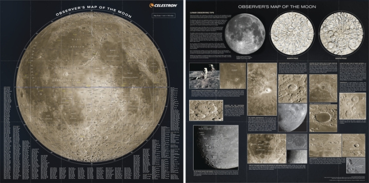 Celestron Kuu Kartta ryhmässä URHEILU, VAPAA-AIKA JA HARRASTUS / Hauskat tavarat / Hauskat tavarat @ TP E-commerce Nordic AB (C93831)