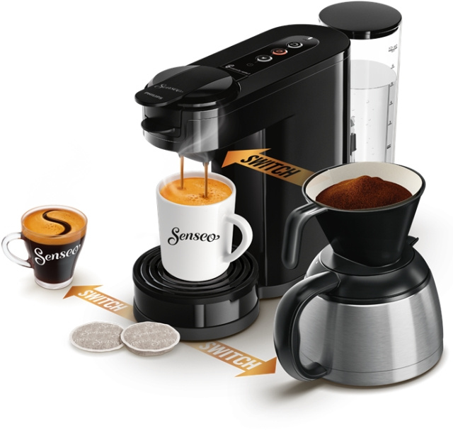 Senseo Kytkin Coffemachine HD6594/60 ryhmässä KOTI, TALOUS JA PUUTARHA / Kodinkoneet / Kahvikoneet ja tarvikkeet / Kahvinkeittimet @ TP E-commerce Nordic AB (C93930)