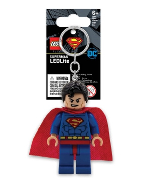 LEGO - DC Comics - LED-avaimenperä - Teräsmies (4002036-KE39H) ryhmässä URHEILU, VAPAA-AIKA JA HARRASTUS / Tarvikkeet / Muut tarvikkeet @ TP E-commerce Nordic AB (C93983)