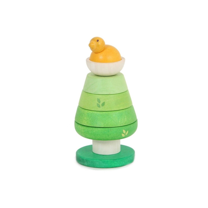 Le Toy Van Petilou Tree Top Stacker (lp001) ryhmässä LELUT, TUOTTEET LAPSILLE JA VAUVOILLE / Lelut vauvoille (0-3v) / Toiminnalliset lelut @ TP E-commerce Nordic AB (C94003)