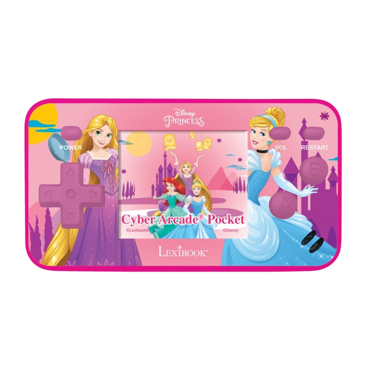 Lexibook Disney Princess - käsikonsoli Cyber Arcade® Pocket (JL1895DP) (JL1895DP) ryhmässä LELUT, TUOTTEET LAPSILLE JA VAUVOILLE / Leikkikalut, Askartelu &Pelit / Elektroniikka & Media / Interaktiiviset lelut @ TP E-commerce Nordic AB (C94007)