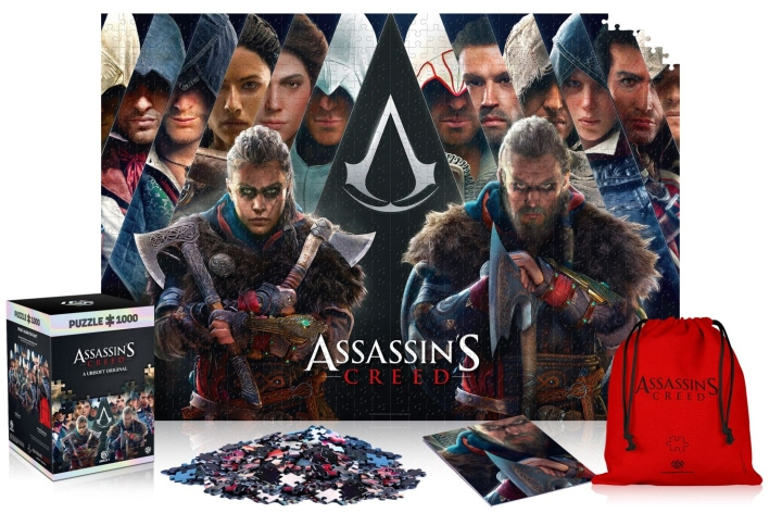 Good Loot ASSASSINS CREED LEGACY PALAPELIT, PREMIUM - 1000 ryhmässä URHEILU, VAPAA-AIKA JA HARRASTUS / Harrastus / Palapeli @ TP E-commerce Nordic AB (C94016)