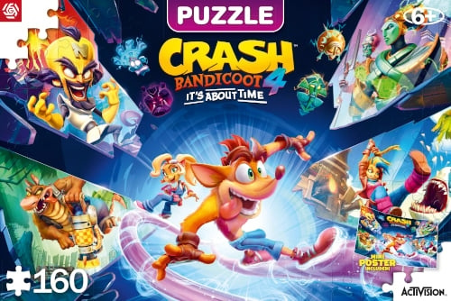 Good Loot Lapset: Crash Bandicoot 4: It\'s About Time Puzzles - 160 ryhmässä URHEILU, VAPAA-AIKA JA HARRASTUS / Harrastus / Palapeli @ TP E-commerce Nordic AB (C94070)