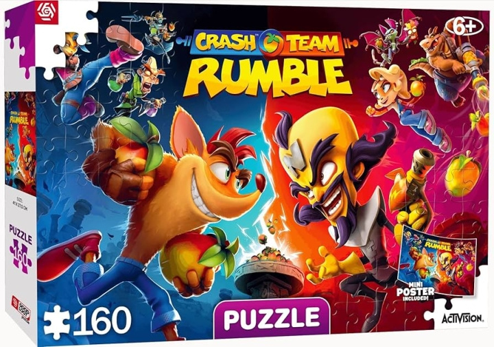 Good Loot Lapset: Crash Rumble Heroes Puzzles - 160 ryhmässä URHEILU, VAPAA-AIKA JA HARRASTUS / Harrastus / Palapeli @ TP E-commerce Nordic AB (C94073)