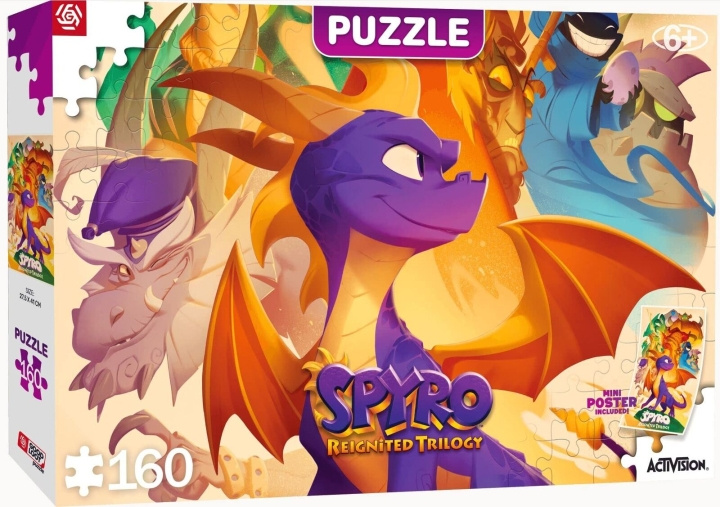 Good Loot Lapset: Spyro Reignited Trilogy Heroes Puzzles - 160 ryhmässä URHEILU, VAPAA-AIKA JA HARRASTUS / Harrastus / Palapeli @ TP E-commerce Nordic AB (C94074)