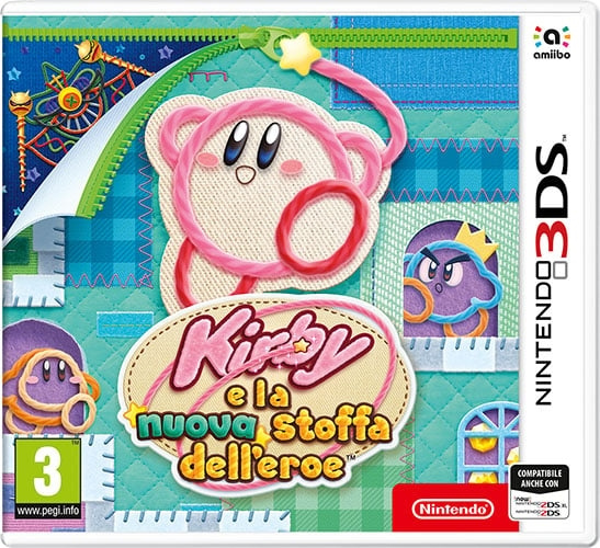 Nintendo Kirby And The New Cloth Of The Nintendo 3DS Hero (ITA) (englanniksi pelissä) ryhmässä KODINELEKTRONIIKKA / Pelikonsolit & Tarvikkeet / Nintendo 3DS @ TP E-commerce Nordic AB (C94075)