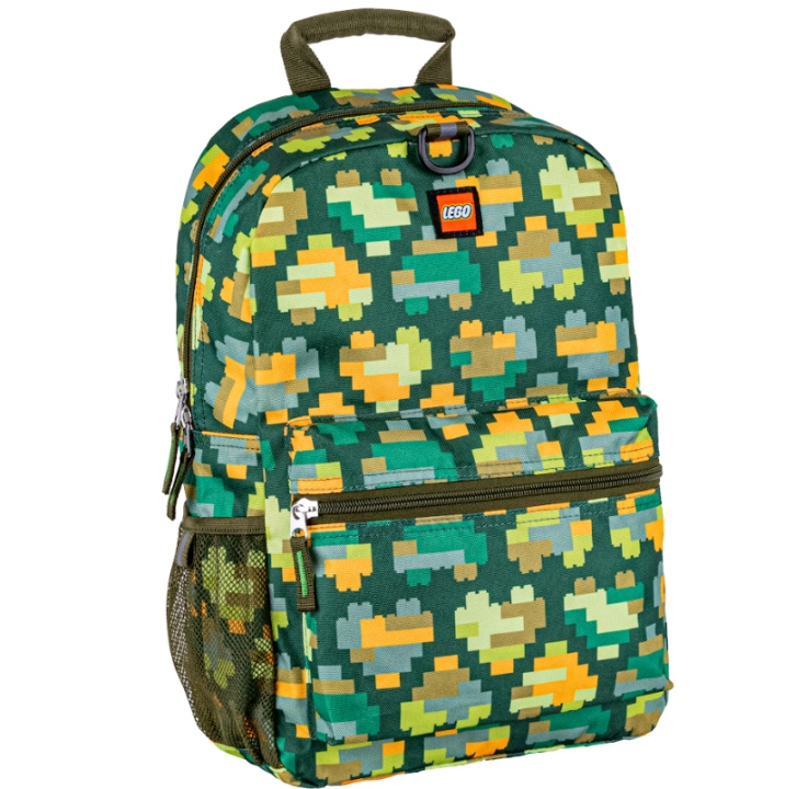 LEGO School - Reppu (15 L) - Camo Brick Hearts (Camo Brick Hearts) ryhmässä LELUT, TUOTTEET LAPSILLE JA VAUVOILLE / Matkustus / Laukut / Reput ja rinkat @ TP E-commerce Nordic AB (C94130)