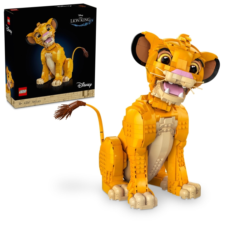 LEGO Disney - Nuori Simba Leijonakuningas (43247) ryhmässä LELUT, TUOTTEET LAPSILLE JA VAUVOILLE / Leikkikalut, Askartelu &Pelit / Rakennuslelut / Lego @ TP E-commerce Nordic AB (C94139)