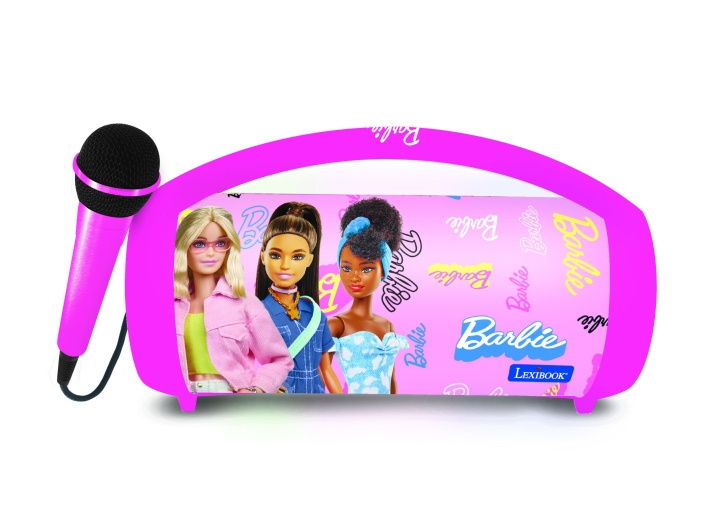 Lexibook Barbie Bluetooth®-valokaiutin mikrofonilla (BTP585BBZ) ryhmässä LELUT, TUOTTEET LAPSILLE JA VAUVOILLE / Leikkikalut, Askartelu &Pelit / Elektroniikka & Media / Muu elektroniikka ja media @ TP E-commerce Nordic AB (C94152)