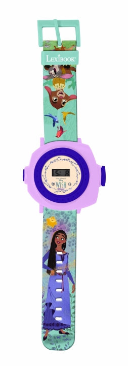 Lexibook Disney Wish digital projection watch (DMW050WI) ryhmässä LELUT, TUOTTEET LAPSILLE JA VAUVOILLE / Leikkikalut, Askartelu &Pelit / Elektroniikka & Media / Muu elektroniikka ja media @ TP E-commerce Nordic AB (C94163)