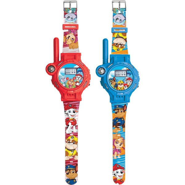 Lexibook Paw Patrol Walkie Talkie 2-in-1 -kello (200m) (DMWTW1PA) ryhmässä LELUT, TUOTTEET LAPSILLE JA VAUVOILLE / Leikkikalut, Askartelu &Pelit / Elektroniikka & Media / Muu elektroniikka ja media @ TP E-commerce Nordic AB (C94166)