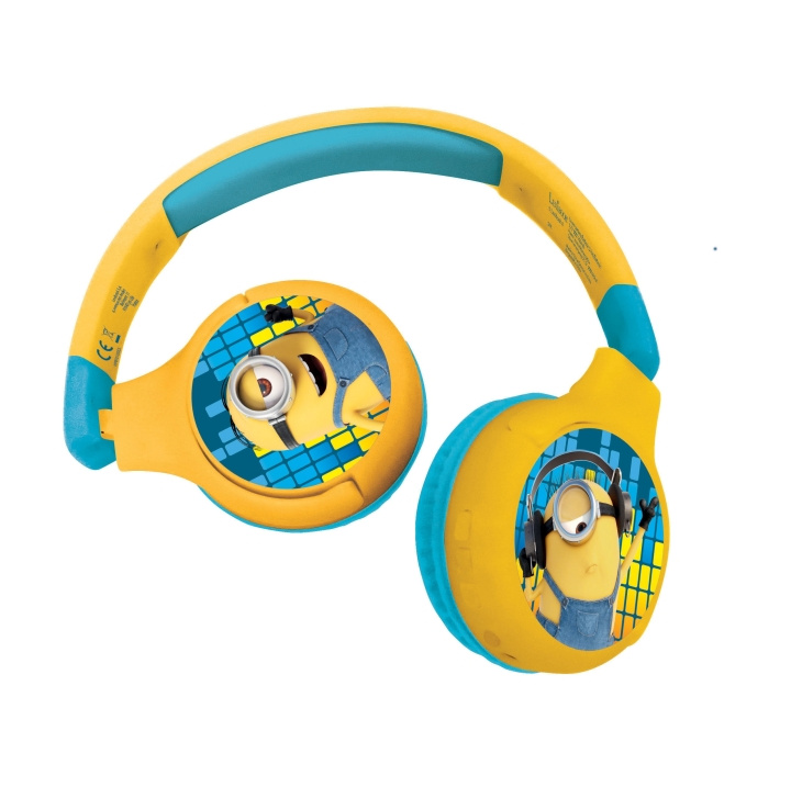 Lexibook Minions 2 in 1 Bluetooth®-kuulokkeet (HPBT010DES) ryhmässä KODINELEKTRONIIKKA / Ääni & Kuva / Kuulokkeet & Tarvikkeet / Kuulokkeet @ TP E-commerce Nordic AB (C94169)