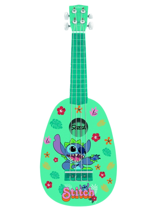 Lexibook Stitch puinen ukulele nylonkaapeleilla (21\')\' (K230D) ryhmässä LELUT, TUOTTEET LAPSILLE JA VAUVOILLE / Musiikki, Laulu & Kuva / Soittimet @ TP E-commerce Nordic AB (C94177)