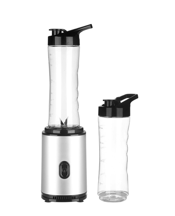 Sobczyk Smoothieblender 300w w. 2 pulloa ryhmässä KOTI, TALOUS JA PUUTARHA / Kodinkoneet / Yleiskoneet ja monitoimikoneet / Tehosekoittimet @ TP E-commerce Nordic AB (C94275)