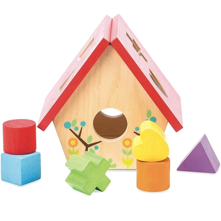 Le Toy Van Petilou - My Little Bird House muoto lajittelija - (LPL085) ryhmässä LELUT, TUOTTEET LAPSILLE JA VAUVOILLE / Lelut vauvoille (0-3v) / Toiminnalliset lelut @ TP E-commerce Nordic AB (C94277)