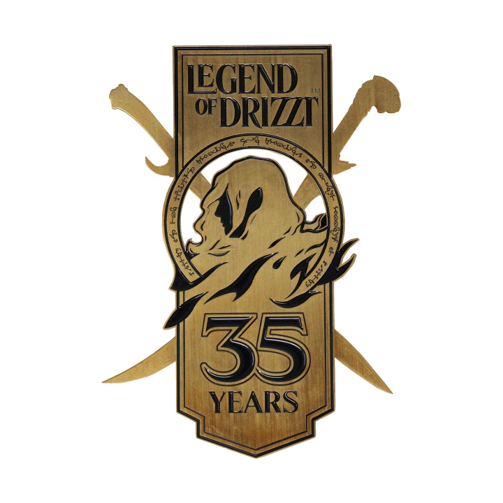 Fanatik Dungeons & Dragons Limited Edition Legend of Drizzt 35th Anniversary Ingot (Dungeons & Dragons Limited Edition Legend of Drizzt 35th Anniversary Ingot) ryhmässä URHEILU, VAPAA-AIKA JA HARRASTUS / Hauskat tavarat / Keräilyesineet @ TP E-commerce Nordic AB (C94290)