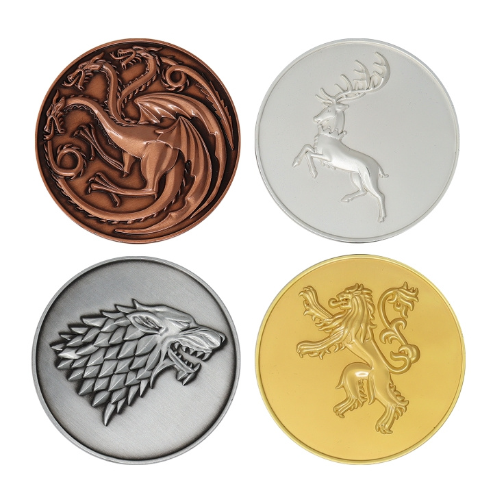 Fanatik Game of Thrones Rajoitettu painos Sigil Medallion kokoelma ryhmässä URHEILU, VAPAA-AIKA JA HARRASTUS / Hauskat tavarat / Keräilyesineet @ TP E-commerce Nordic AB (C94301)