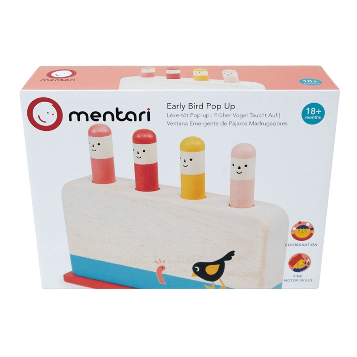 Mentari Early Bird Pop Up - (MT7309) ryhmässä LELUT, TUOTTEET LAPSILLE JA VAUVOILLE / Leikkikalut, Askartelu &Pelit / Lelusarja @ TP E-commerce Nordic AB (C94362)