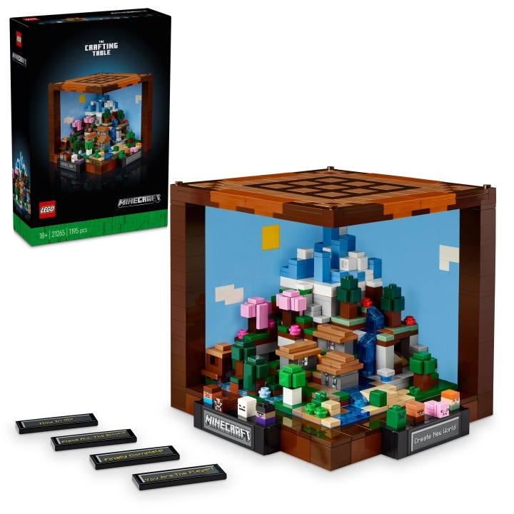 LEGO Minecraft - Käsityöpöytä (21265) ryhmässä LELUT, TUOTTEET LAPSILLE JA VAUVOILLE / Leikkikalut, Askartelu &Pelit / Rakennuslelut / Lego @ TP E-commerce Nordic AB (C94387)