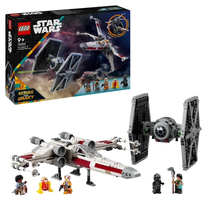 LEGO Star Wars TM - TIE Fighter & X-Wing Mash-up (75393) ryhmässä LELUT, TUOTTEET LAPSILLE JA VAUVOILLE / Leikkikalut, Askartelu &Pelit / Rakennuslelut / Lego @ TP E-commerce Nordic AB (C94395)