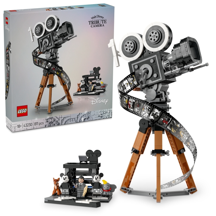 LEGO Disney Classic - Walt Disney Tribute -kamera (43230) ryhmässä LELUT, TUOTTEET LAPSILLE JA VAUVOILLE / Leikkikalut, Askartelu &Pelit / Rakennuslelut / Lego @ TP E-commerce Nordic AB (C94400)