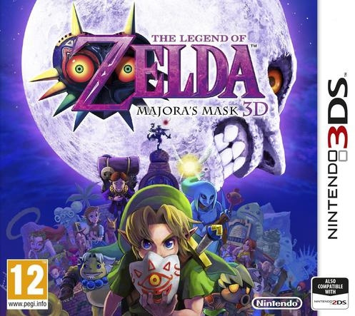 Nintendo Legend of Zelda: Majora\'s Mask 3D (3DS) ryhmässä KODINELEKTRONIIKKA / Pelikonsolit & Tarvikkeet / Nintendo 3DS @ TP E-commerce Nordic AB (C94406)