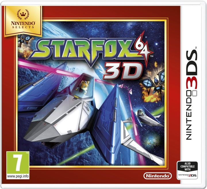 Nintendo StarFox 64 3D (3DS) ryhmässä KODINELEKTRONIIKKA / Pelikonsolit & Tarvikkeet / Nintendo 3DS @ TP E-commerce Nordic AB (C94421)