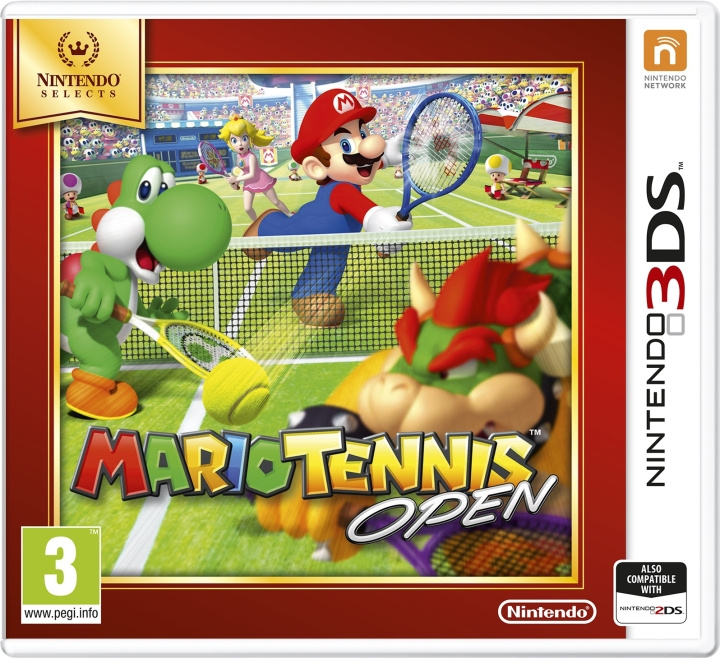 Nintendo Mario Tennis Open (3DS) ryhmässä KODINELEKTRONIIKKA / Pelikonsolit & Tarvikkeet / Nintendo 3DS @ TP E-commerce Nordic AB (C94423)