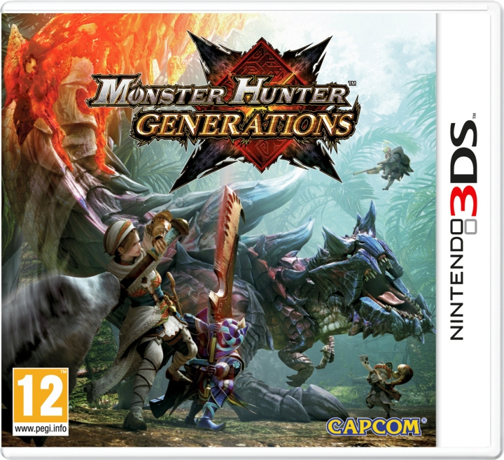 Capcom Monster Hunter: Generations (3DS) ryhmässä KODINELEKTRONIIKKA / Pelikonsolit & Tarvikkeet / Nintendo 3DS @ TP E-commerce Nordic AB (C94426)