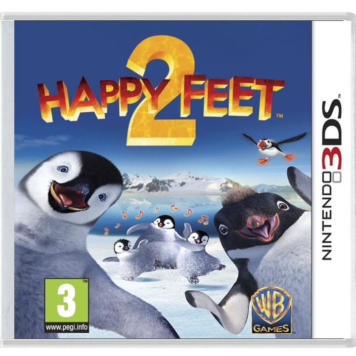 Warner Happy Feet 2 (3DS) ryhmässä KODINELEKTRONIIKKA / Pelikonsolit & Tarvikkeet / Nintendo 3DS @ TP E-commerce Nordic AB (C94433)