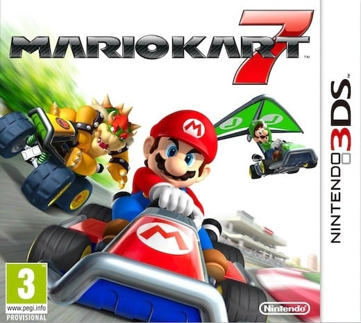 Nintendo Mario Kart 7 (3DS) ryhmässä KODINELEKTRONIIKKA / Pelikonsolit & Tarvikkeet / Nintendo 3DS @ TP E-commerce Nordic AB (C94438)