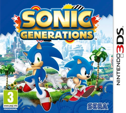 Sega Sonic Generations (3DS) ryhmässä KODINELEKTRONIIKKA / Pelikonsolit & Tarvikkeet / Nintendo 3DS @ TP E-commerce Nordic AB (C94439)