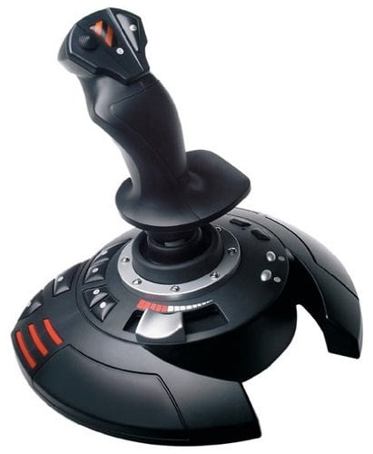 ThrustMaster T Flight Stick X PC:lle ja PS3:lle ryhmässä TIETOKOONET & TARVIKKEET / GAMING / Tarvikkeet pelaamiseen @ TP E-commerce Nordic AB (C94440)