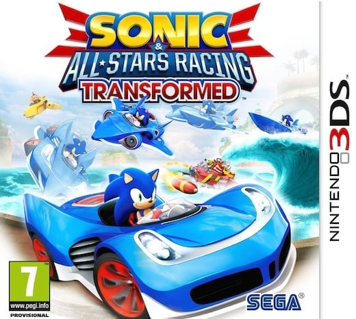 Sega Sonic All-Star Racing: Transformed (3DS) ryhmässä KODINELEKTRONIIKKA / Pelikonsolit & Tarvikkeet / Nintendo 3DS @ TP E-commerce Nordic AB (C94448)