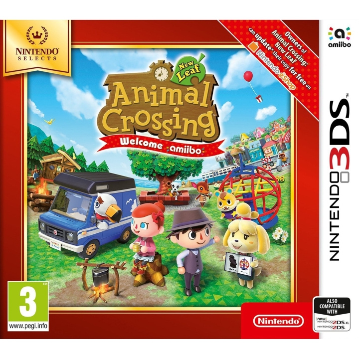 Amiibo Animal Crossing: New Leaf - Welcome Amiibo (3DS) ryhmässä KODINELEKTRONIIKKA / Pelikonsolit & Tarvikkeet / Nintendo 3DS @ TP E-commerce Nordic AB (C94479)