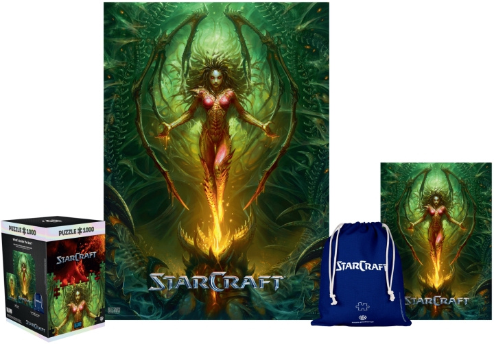 Good Loot STARCRAFT KERRIGAN PALAPELIT, PREMIUM - 1000 ryhmässä URHEILU, VAPAA-AIKA JA HARRASTUS / Harrastus / Palapeli @ TP E-commerce Nordic AB (C94563)