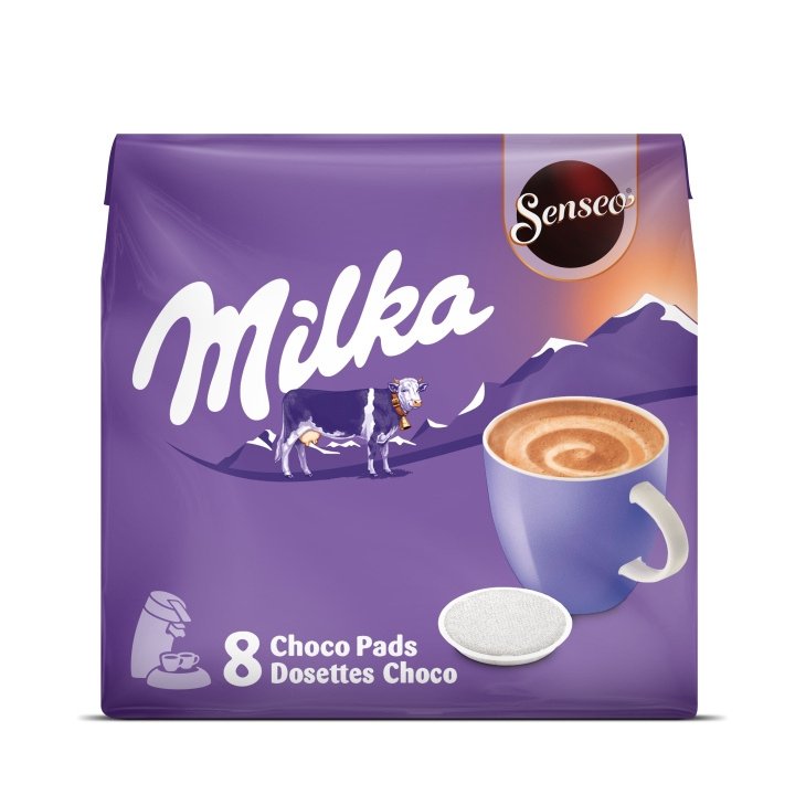 Senseo ® Kahvityynyt - Milka - 8 kpl ryhmässä KOTI, TALOUS JA PUUTARHA / Kodinkoneet / Kahvikoneet ja tarvikkeet / Kahvikapselit @ TP E-commerce Nordic AB (C94566)