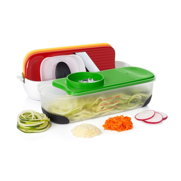 OXO Spiralize, Grate & Slice Set (X-11243900) ryhmässä KOTI, TALOUS JA PUUTARHA / Keittiövälineet / Muut keittivälineet @ TP E-commerce Nordic AB (C94591)